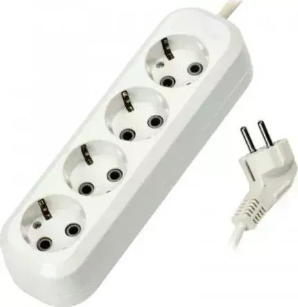 Удлинитель  Smartbuy SBE-16-4-02-Z 4роз. 2м (16А/3.5кВт, ПВС 3х1.0)