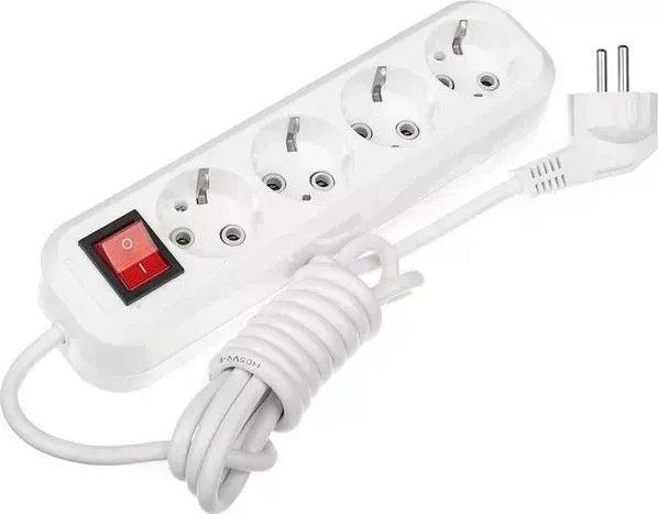 Удлинитель  Smartbuy SBE-16-4-02-ZS 4роз. 2м (16А/3.5кВт, ПВС 3х1.0)