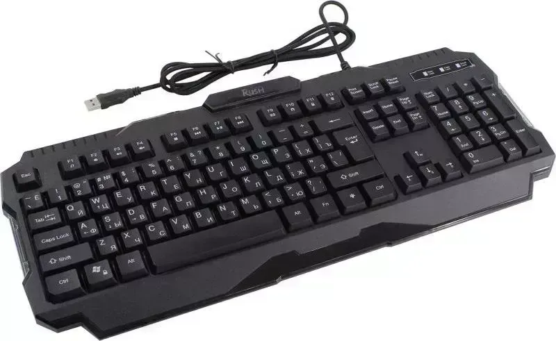 Клавиатура Rush Smartbuy SBK-308G-K RUSH USB черный