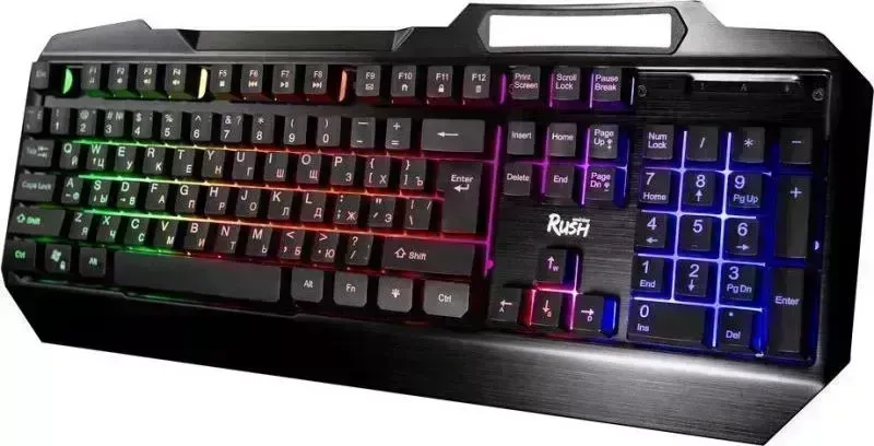 Клавиатура Rush Smartbuy SBK-310G-K RUSH USB черный