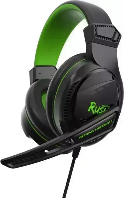 Наушники Rush Smartbuy Beatem SBHG-9610 черный/зеленый