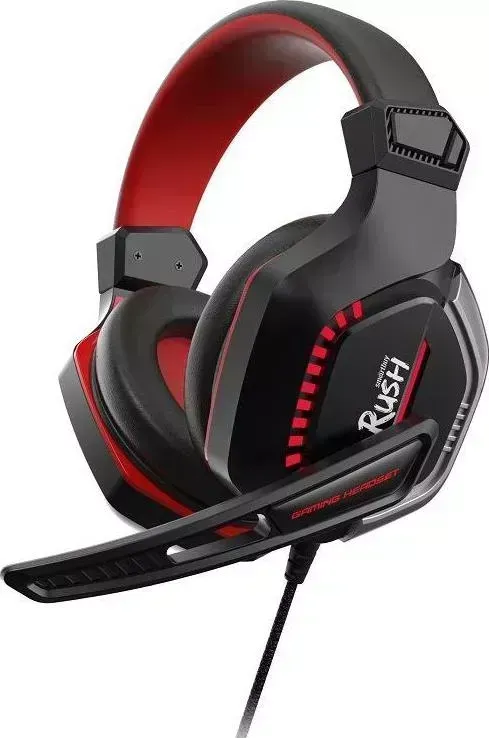 Наушники Rush Smartbuy C em SBHG-9650 черный/красный