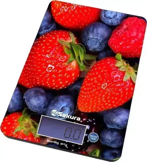 Весы кухонные SAKURA SA-6075K клубника