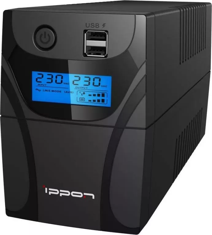 Источник бесперебойного питания IPPON Back Power Pro II 400 черный