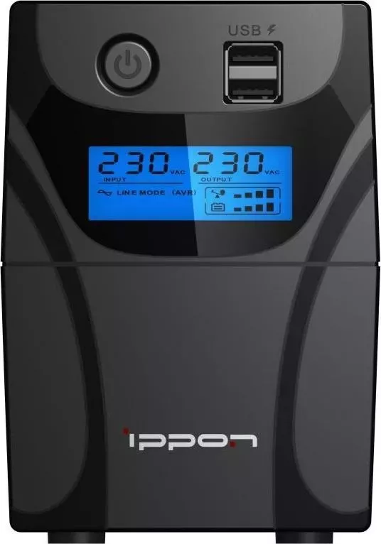 Источник бесперебойного питания IPPON Back Power Pro II 800 черный