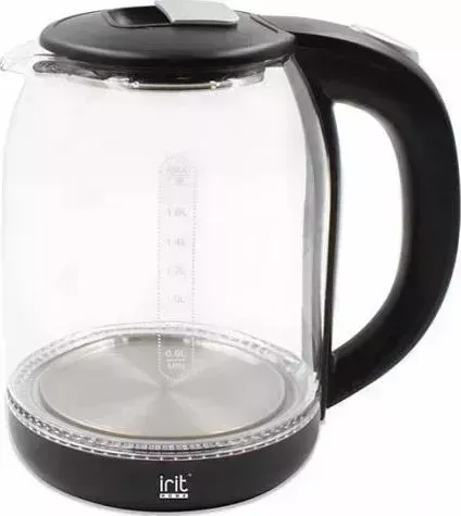 Чайник электрический IRIT IR-1909 черный стекло