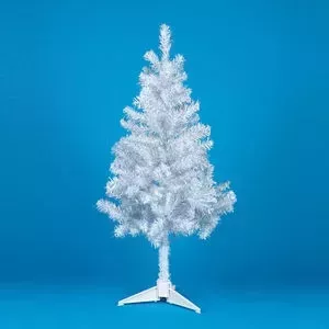 Елка искусственная Snowmen бело-серая 120см (Е50452)