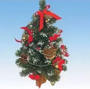 Елка искусственная Snowmen настольная 30 см (Е60285-1)