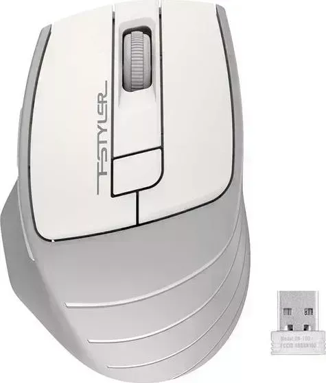 Мышь компьютерная A4TECH Fstyler FG30 серый/белый