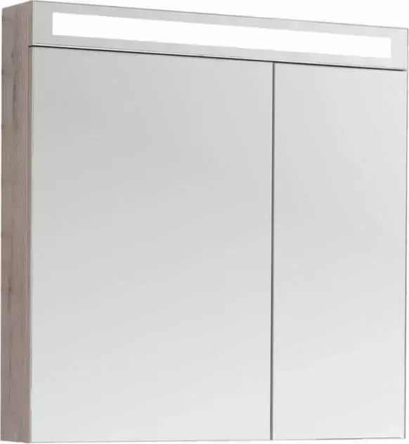 Шкаф  Dreja.Rus MAX 80 с LED-освещением дуб кантри
