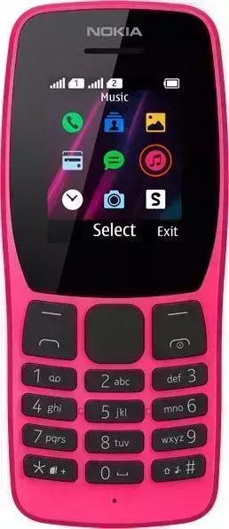 Телефон NOKIA 110 DS Pink (TA-1192)