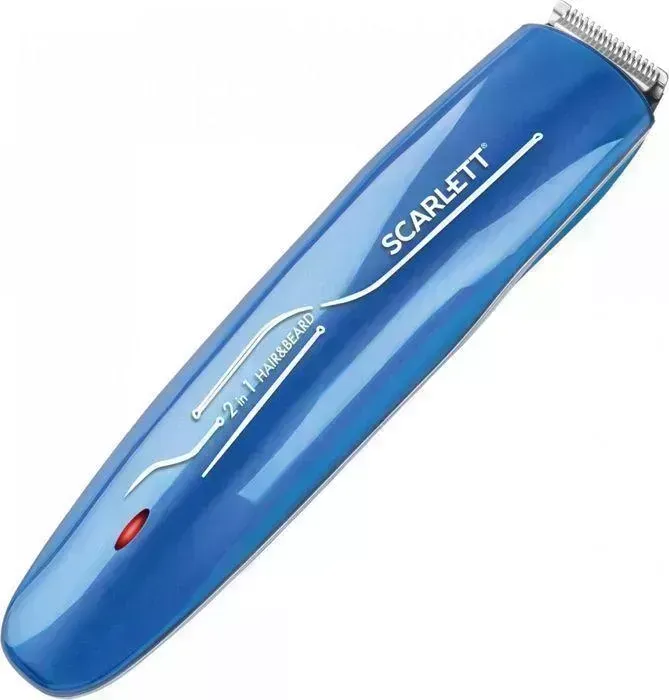 Машинка для стрижки SCARLETT SC-HC63C57 синий/черный