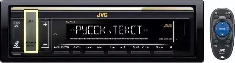 Автомагнитола JVC KD-X178