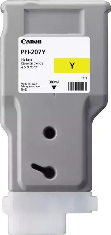 Расходный материал для печати CANON PFI-207 Y желтый