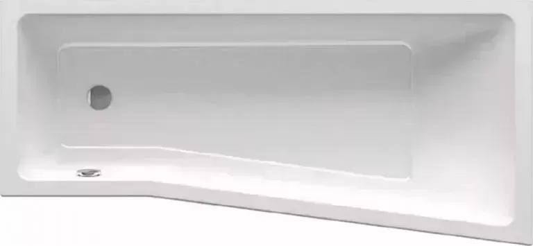 Акриловая ванна RAVAK BE HAPPY II 160х75см L белая (ножки CY94000000 отдельно)
