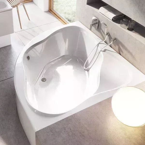Акриловая ванна RAVAK New Day 150х150см белая (ножки CY65000000 отдельно)