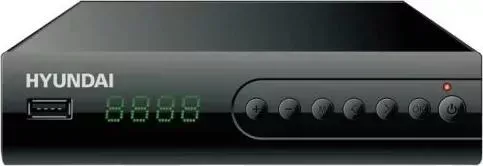 Ресивер цифровой HYUNDAI H-DVB560 черный