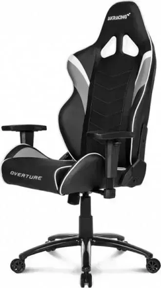 Кресло офисное AKRacing OVERTURE black/white (OVERTURE-WHITE)