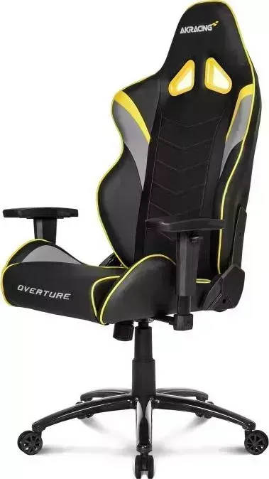 Кресло офисное AKRacing OVERTURE black/yellow (OVERTURE-YELLOW)