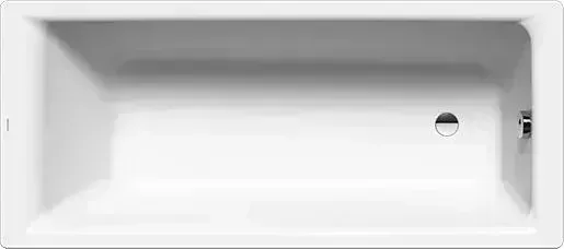 Стальная ванна Kaldewei Puro 170x75см, мод 652 +Perl-Effekt белый (256200013001)