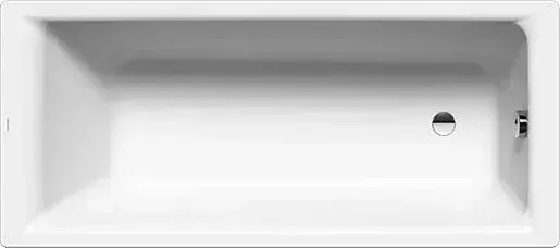 Стальная ванна Kaldewei Puro 170x80см, мод 691 +Perl-Effekt белый (259100013001)