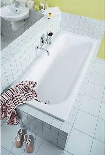 Фото №1 Стальная ванна Kaldewei Saniform Plus 160x70см мод 362-1 + Perl-Effekt белый (111700013001)