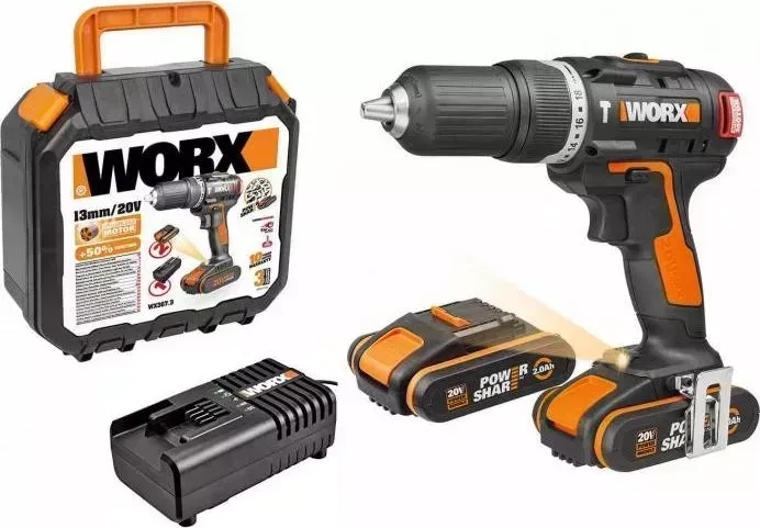 Дрель аккумуляторная  WORX WX367.3
