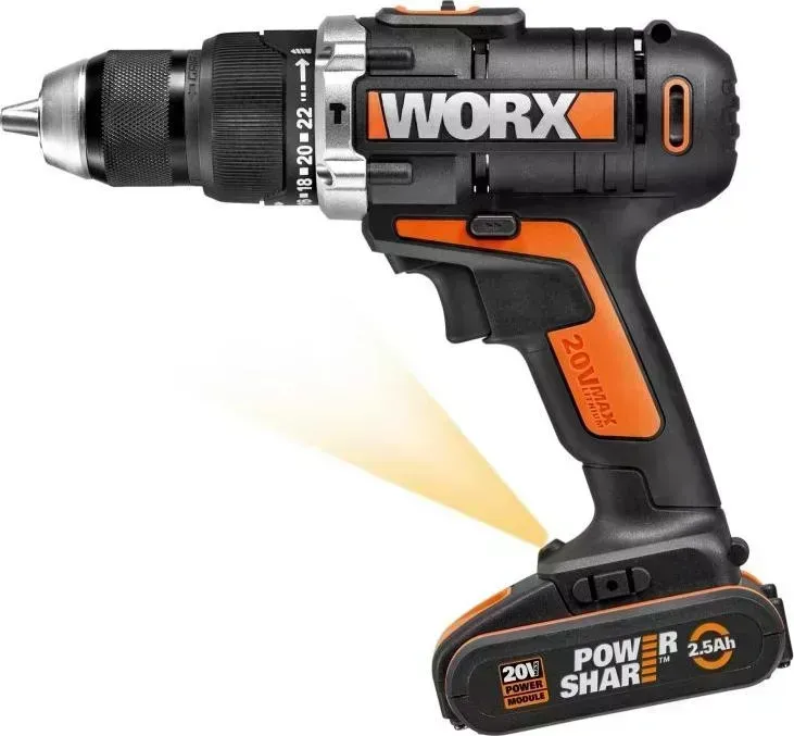 Дрель аккумуляторная  WORX WX372 20В