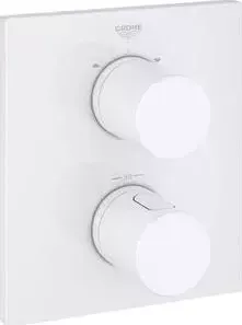 Термостат для ванны Grohe Grohtherm 3000 Cosmopolitan накладная панель, белый (19567LS0)