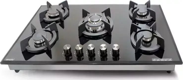 Панель варочная газовая GINZZU HCG-475 черная