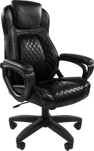 Кресло офисное CHAIRMAN 432 экопремиум черная N