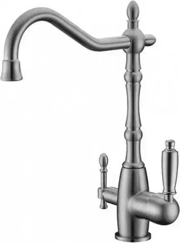 Смеситель для кухни ZorG ZR 312 YF-33-NICKEL