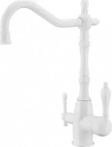 Смеситель для кухни ZorG ZR 312 YF-33-WHITE
