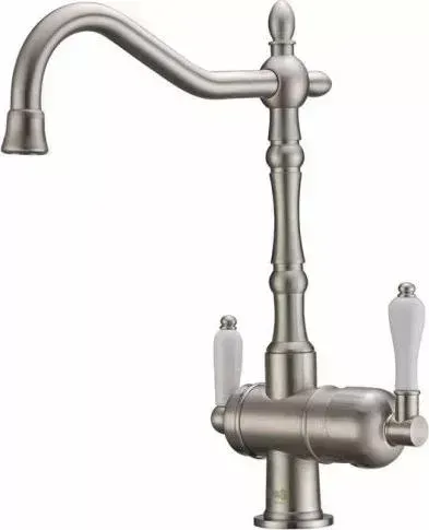 Смеситель для кухни ZorG ZR 326 YF никель