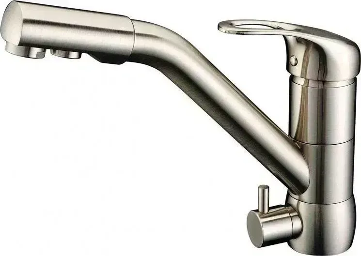 Смеситель для кухни ZorG ZR 400 KF-12 NICKEL