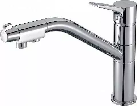 Смеситель для кухни ZorG ZR 401 KF NICKEL