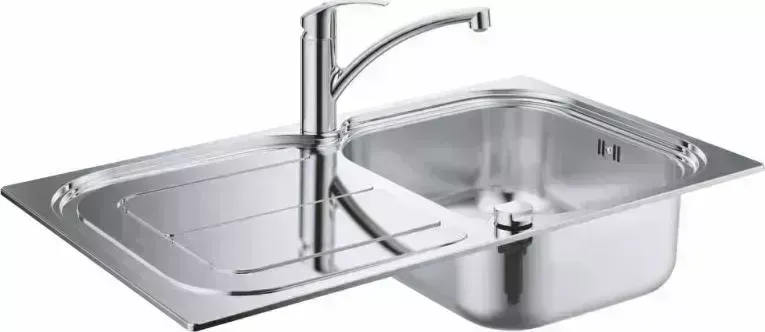 Мойка кухонная Grohe 31565SD0 + смеситель eurosmart