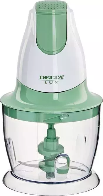 Измельчитель DELTA LUX DL-7417 белый с зеленым