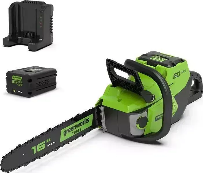 Электропила GreenWorks GD60CS40K2 (2001807UA)