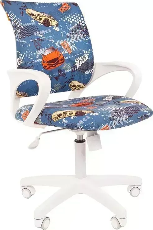 Кресло офисное CHAIRMAN Kids 103 машинки