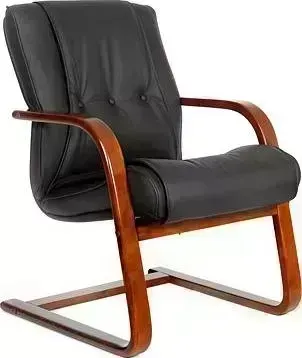 Кресло офисное CHAIRMAN 653V черная кожа