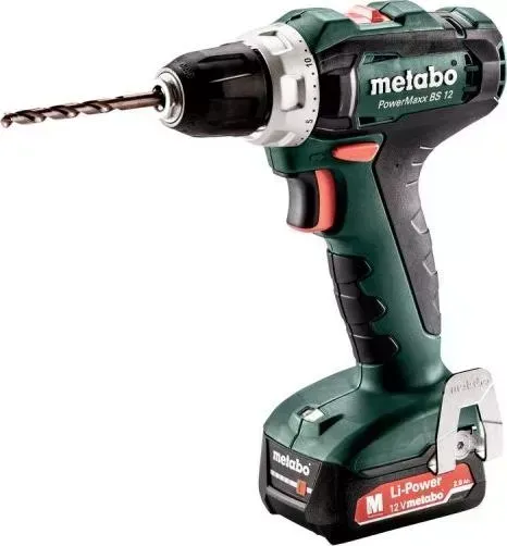 Дрель аккумуляторная METABO PowerMaxx BS 12 (601036500)