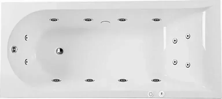 Акриловая ванна Am.Pm Inspire W5AW-170-075W2D64 170*75см на каркасе, без фронтальной панели