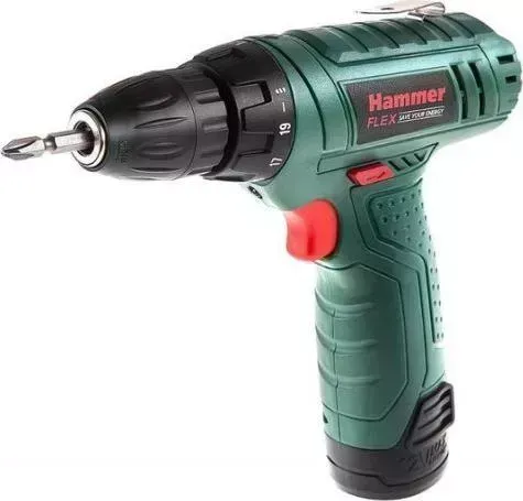 Дрель аккумуляторная HAMMER Flex ACD12LE