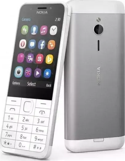 Телефон NOKIA 230 Duos White Silver