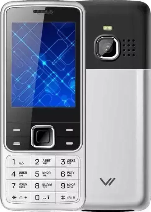 Смартфон VERTEX D546 серебристый/черный