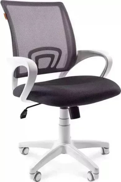 Кресло офисное CHAIRMAN 696 белый пластик TW-12/TW-04 серый N