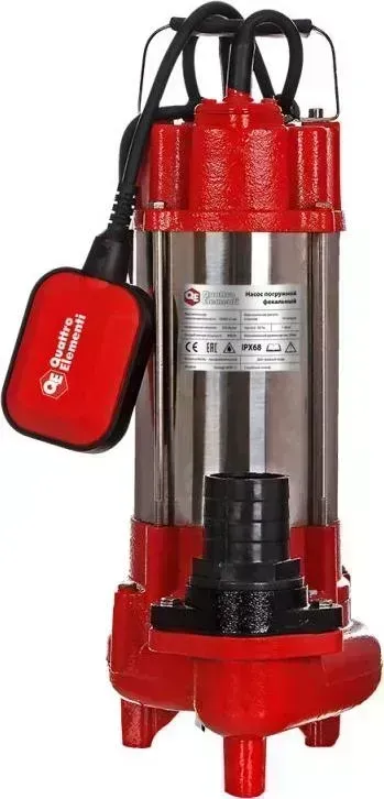 Насос погружной фекальный QUATTRO ELEMENTI Sewage 800F Ci (910-164)