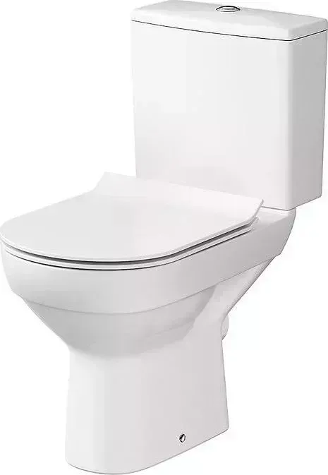 Унитаз CERSANIT CITY NEW CLEAN ON 011 3/5 белый (S-KO-CIT011-3/5-COn-S-DL-w)