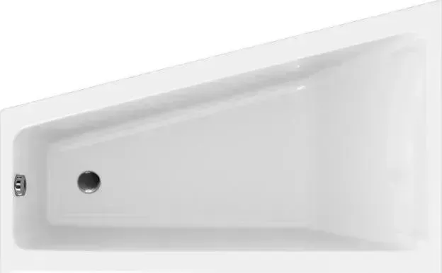 Акриловая ванна CERSANIT CREA 160x100см левая, белый (P-WA-CREA*160-LNL)